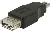 valueline vlcp60902b usb a female usb mini 5 pin male usb20 adapter photo