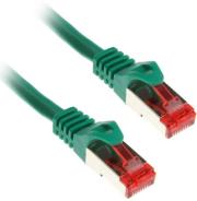 inline patch cable s ftp cat6 rj45 05m green photo