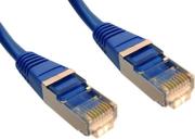 inline patch cable s ftp cat5e rj45 10m blue photo