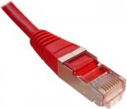 inline patch cable s ftp cat5e rj45 10m red photo
