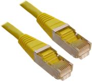 inline patch cable s ftp cat5e rj45 10m yellow photo