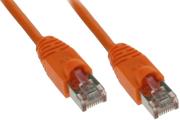 inline patch cable s ftp cat5e rj45 1m orange photo