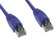 inline patch cable s ftp cat5e rj45 1m purple photo