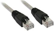 inline patch cable s ftp cat5e rj45 2m transparent photo