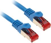 inline patch cable s ftp cat6 rj45 5m blue photo
