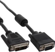 inline dvi a connection cable to 15 pin vga plug 2m photo