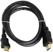 inline mini hdmi to hdmi cable high speed 1m black photo