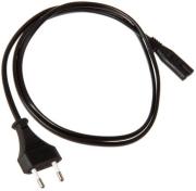 inline 2 pin euro power cable 12m black photo