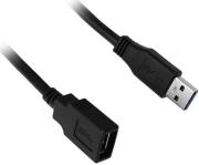 inline usb30 extension cable typ a 1m black photo