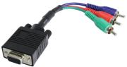 inline vga to rgb adapter cable 015m photo