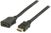 valueline vgvp34090b20 hdmi with ethernet extension cable 2m black photo