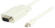 valueline vlmp37800w200 mini displayport to vga cable m m white 2m photo