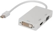 valueline vlmp37465w020 mini displayport to dvi vga hdmi adapter photo