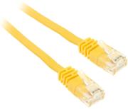 inline patch cable flat u utp cat6 7m yellow photo
