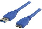 valueline vlcp61500l050 usb30 cable usb a male to usb micro b male 050m photo