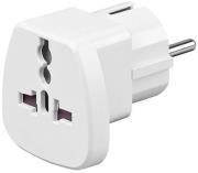 goobay 94026 universal travel charger reymatos to schuko photo