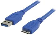 valueline vlcp61500l100 usb30 cable usb a male to usb micro b male 1m photo