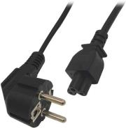 valueline vlep10100b200 power cable schuko angled male iec 320 c5 2m black photo