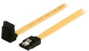 valueline vlcp73260y050 sata 6gb s data cable 7 pin with lock f f 270 angled 05m yellow photo