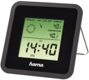 hama 186370 th50 thermometer hygrometer black photo