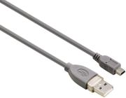 hama 39661 mini usb20 cable a plug mini b plug 025m grey photo