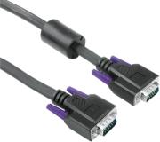 hama 41934 vga cable 15 pin hdd plug 15 pin hdd plug ferrite core 3m black photo