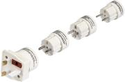 hama 44220 universal ii travel reymatos adapter plug set 4pcs photo