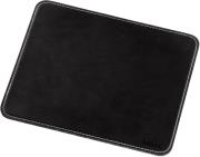 hama 54745 mouse pad with leather look black photo