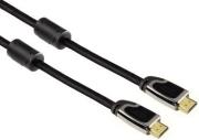 hama 83057 proclass hdmi flat ribbon cable plug plug 3m black photo