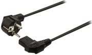 valueline vlep10020b300 power cable schuko angled male iec 320 c13 angled 3m black photo