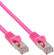 inline patch cable sf utp cat5e pink 20m photo