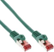 inline patch cable s ftp pimf cat6 250mhz pvc copper green 15m photo