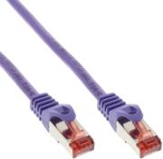 inline patch cable s ftp pimf cat6 250mhz pvc copper purple 15m photo