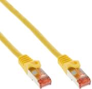 inline patch cable s ftp pimf cat6 250mhz pvc copper yellow 15m photo