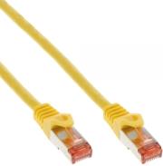 inline patch cable s ftp pimf cat6 250mhz copper halogen free yellow 10m photo