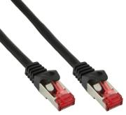 inline patch cable s ftp pimf cat6 250mhz copper halogen free black 5m photo