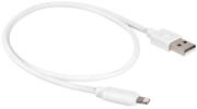 owc premium braided usb to lightning cable 05m white photo