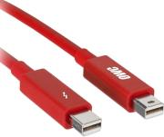 owc thunderbolt cable 20m red photo