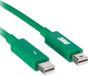owc thunderbolt cable 05m green photo
