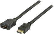 valueline vgvp34090b300 high speed hdmi cable with ethernet extension cable 3m black photo