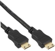 inline hdmi mini cable high speed type c male to c male gold plated 2m photo