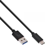 inline usb 31 cable type c male to a male black 05m photo