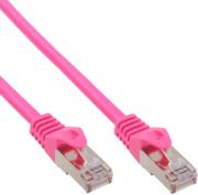 inline patch cable sf utp cat5e pink 75m photo