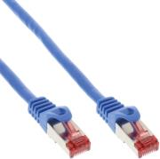 inline patch cable s ftp pimf cat6 250mhz pvc cca blue 5m photo