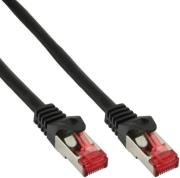 inline patch cable s ftp pimf cat6 250mhz pvc cca black 5m photo