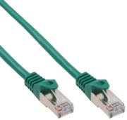 inline patch cable sf utp cat5e green 75m photo