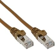 inline patch cable sf utp cat5e brown 5m photo
