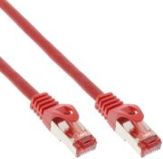 inline patch cable s ftp pimf cat6 250mhz copper halogen free red 15m photo
