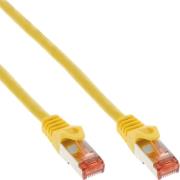 inline patch cable s ftp pimf cat6 250mhz copper halogen free yellow 15m photo