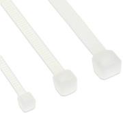 inline cable ties length 300mm width 48mm white 100 pcs photo